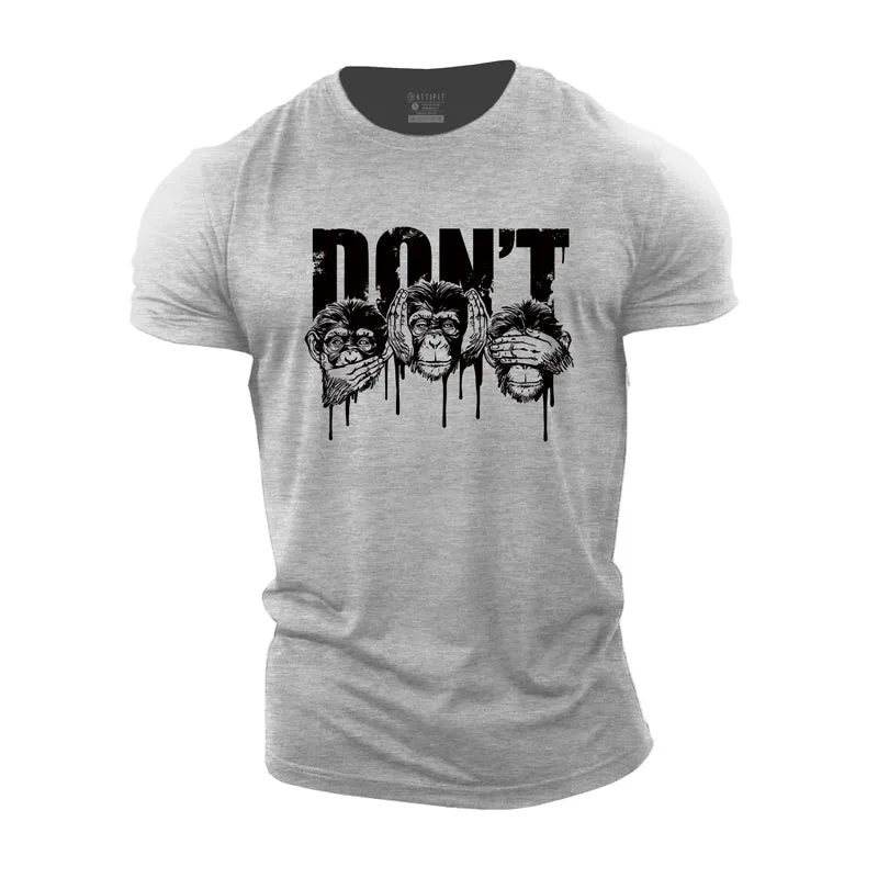 Don't Hear See Speak Cotton T-Shirt