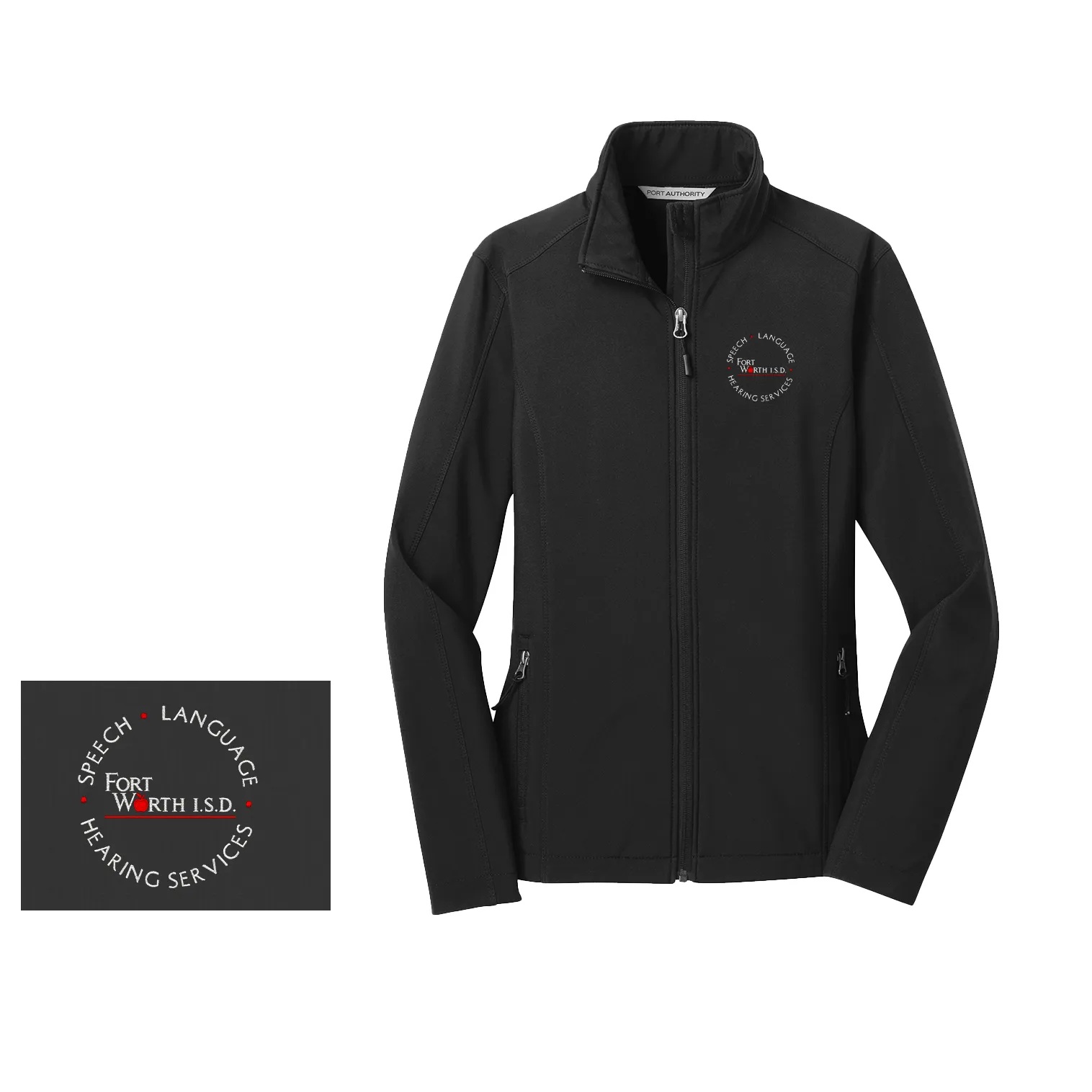 FWISD Speech Language Hearing Women's Soft Shell Jacket
