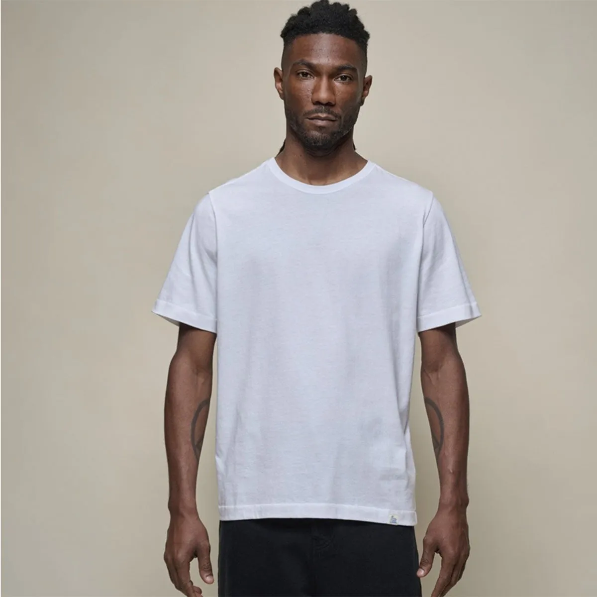 Merz b. Schwanen Pima Cotton T-Shirt White