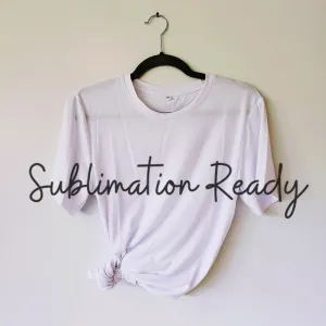 Polyester Short Sleeve Shirt - White
