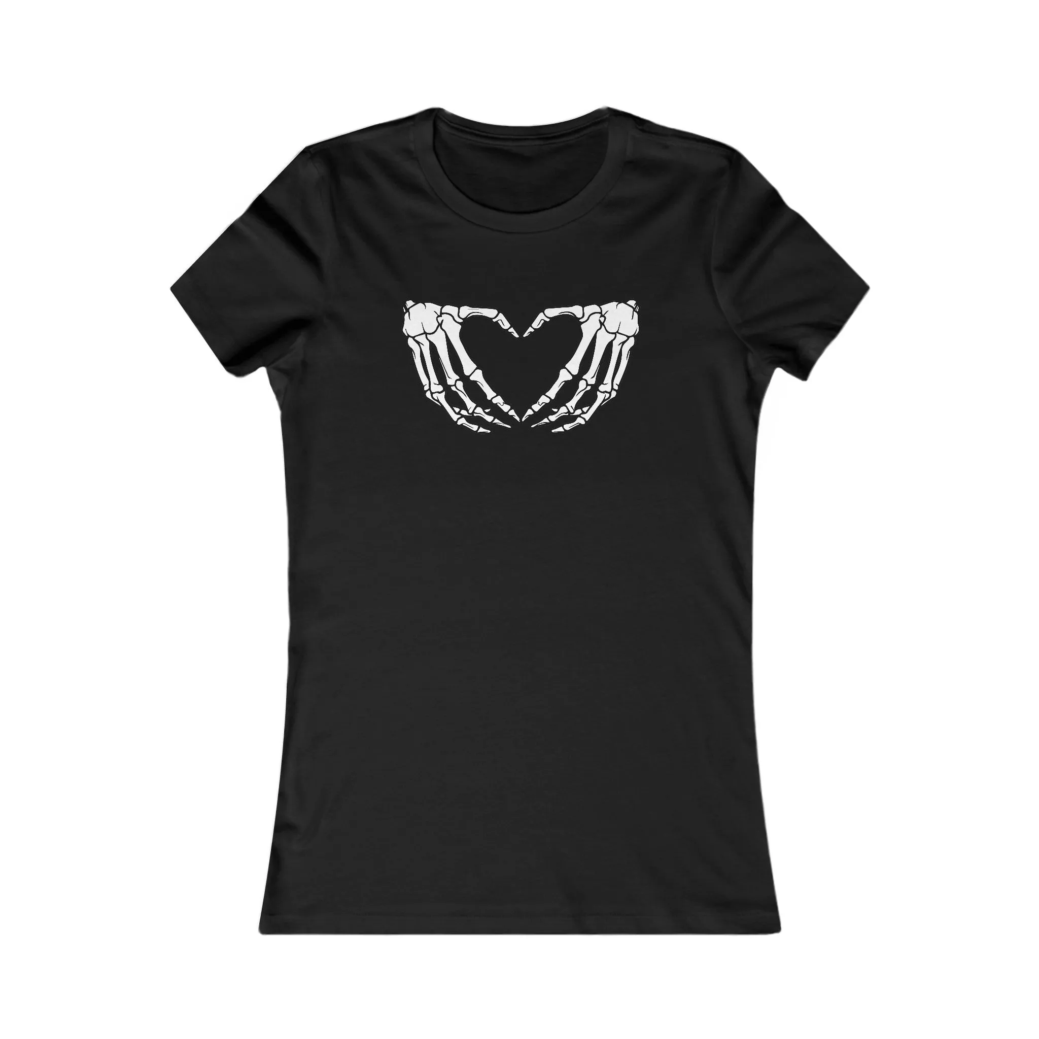 Skeleton Heart Hands Women's Tee