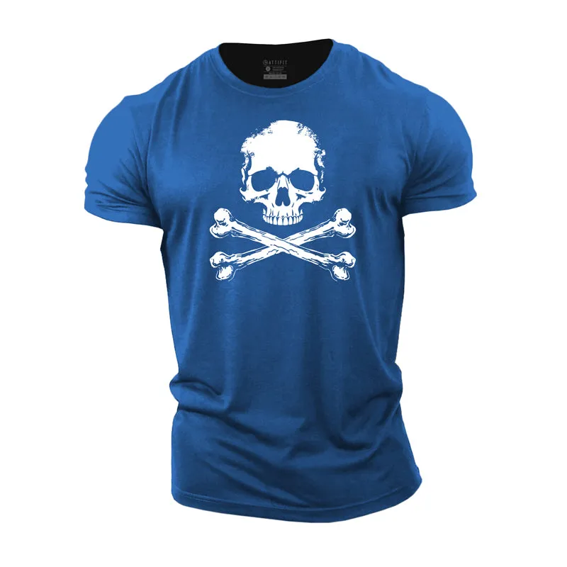 Skull Bones Cotton T-Shirt