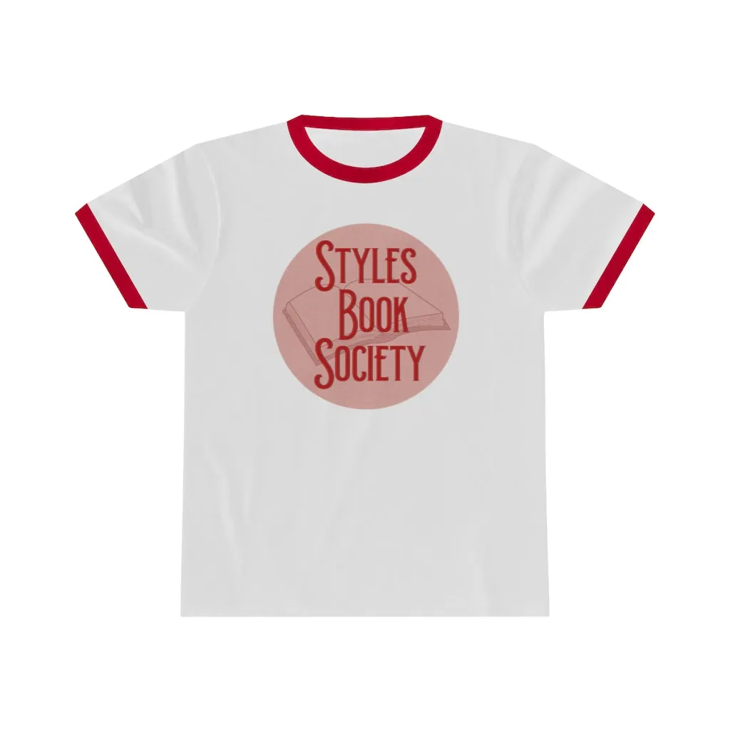 Styles Book Society Unisex Ringer Tee