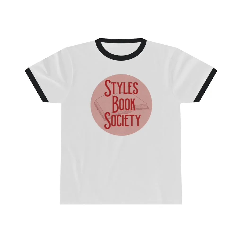 Styles Book Society Unisex Ringer Tee